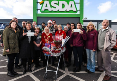 Donation to South Leeds Live at Home from Asda Beeston