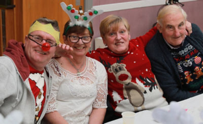 Asda Belfast Westwood community champion Noeleen with a group from Tullymore Community Centre