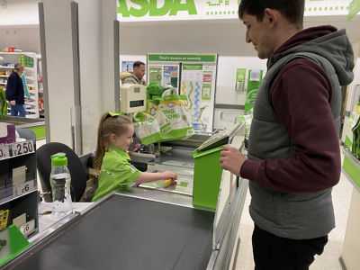 Asda Portsmouth makes Bella-Rose's dream come true 