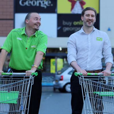 Ben Brunton from Asda Bangor