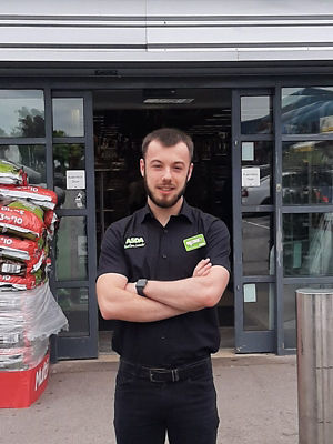 Ben Huddlestone from Asda Lincoln Nettleham Road