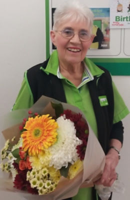 Asda Caerphilly long-serving colleague Betty