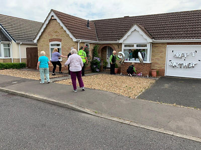 90th birthday surprise at Asda Wisbech