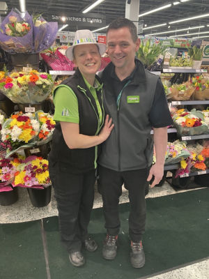 Valentine's Day at Asda Blackburn