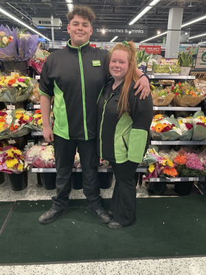 Valentine's Day at Asda Blackburn