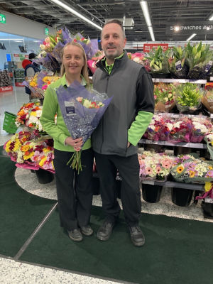 Valentine's Day at Asda Blackburn