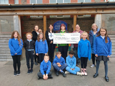 Asda Blackwood community champion Lucie Brown
