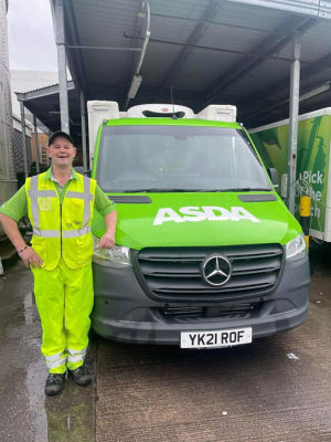 Asda Blackwood delivery driver Paul Howells