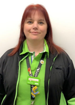 Asda Blackwood community champion Lucie Brown