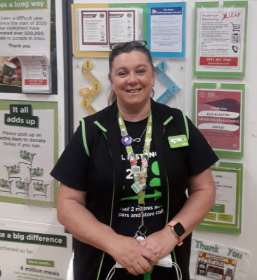 Asda Blantyre community champion Mary Sutherland