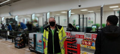 Bob Normansell from Asda Stockport