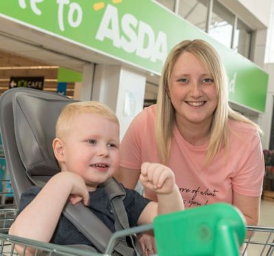 Bobby's GoTo Shop trolley at Asda Birchwood