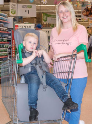 Bobby's GoTo Shop trolley at Asda Birchwood