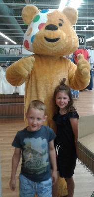 BBC Children in Need at Asda Bodmin