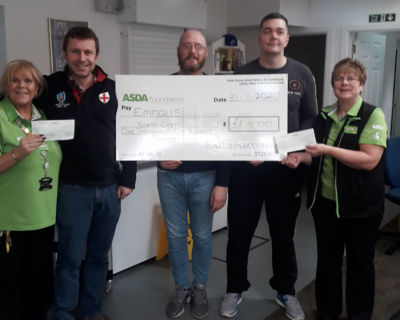 Asda Boldon and Asda South Shields community champions Tracey Tough and Mavis Maughan