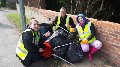 Asda Boston supports the Big Boston Clean Up