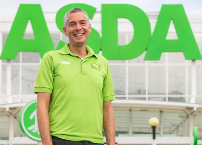 Asda Boston community champion Stephen Bromby celebrates 10 years of the Asda Community Programme