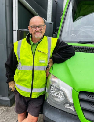 Brett Smith from Asda Barry
