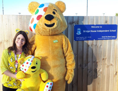 Asda Boston community champion Stephen supporting BBC Children in Need