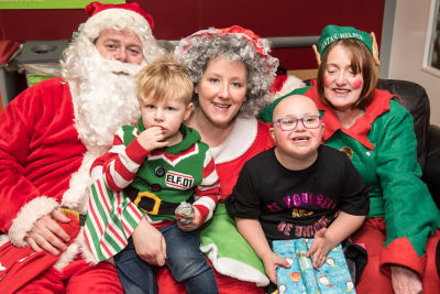 Fun at Asda Brierley Hill's Christmas party