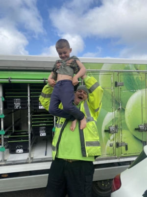 Asda Canterbury home delivery driver Michael Atkinson