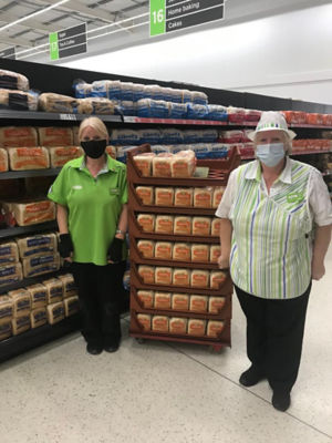 Twins  Pauline Seddon and Carol McEvoy from Asda Ellesmere Port