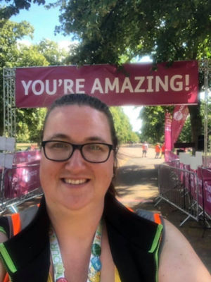 Asda Charlton community champion Caroline Pettican celebrates 10 years of the Asda community programme