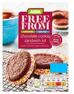Asda Free From Chocolate Cookie Sandwich Kit