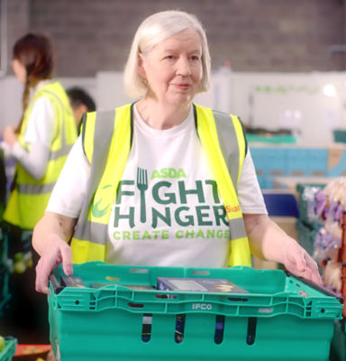 FareShare Leicester volunteer Christine Bromley