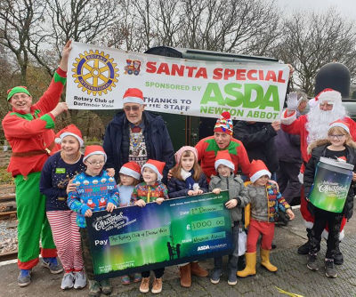 Asda Foundation Christmas grant at Asda Newton Abbot
