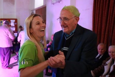 Asda Christmas party for members of Clacton-on-Sea Veterans' Breakfast Club