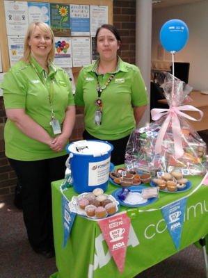 Asda Clayton Green celebrate the NHS's 70th anniversary
