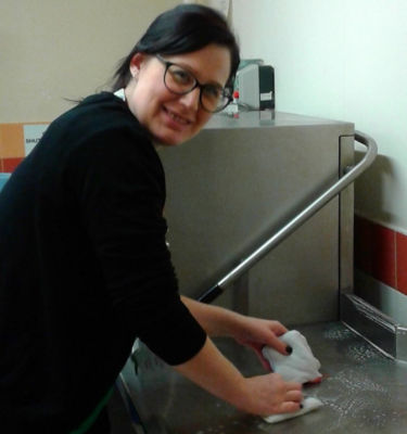 Cleaning up at Hapi Hub