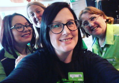 Asda Warrington area colleagues working together