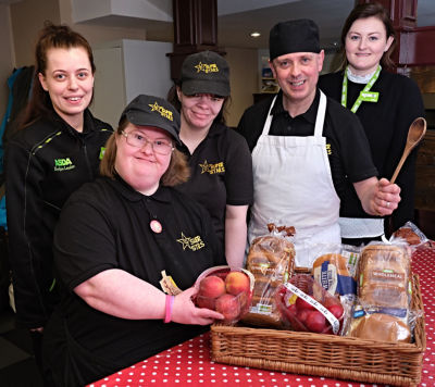 Asda Fight Hunger Create Change supporting Superstars Club in Cookstown