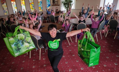 Children receive £1,000 healthy holidays donation from the Asda Foundation