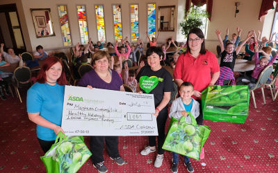 Children receive £1,000 healthy holidays donation