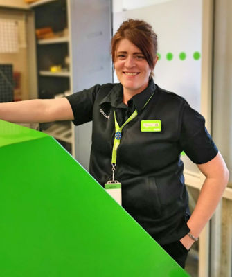 Corby security colleague Ashleigh receives award for saving man's life
