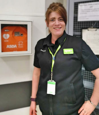 Corby security colleague Ashleigh receives award for saving man's life