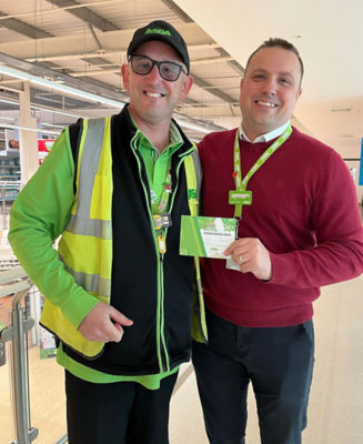 Simon Butler from Asda Cardiff Coryton