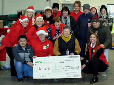 Asda Foundation grant to Crisis