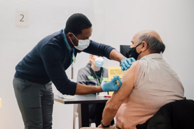 Asda Watford dedicated Covid-19 vaccination centre with the NHS
