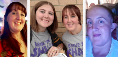 Dannii Connah from Asda Kingswood took part in Brave the Shave for Macmillan