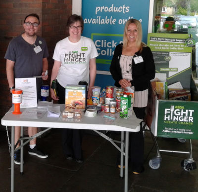 Asda Fight Hunger Create Change at Asda Darlington