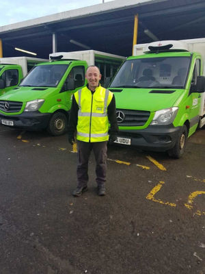 David Sinclair from Asda Perth
