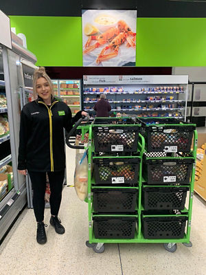 Beth Smart at Asda Dewsbury