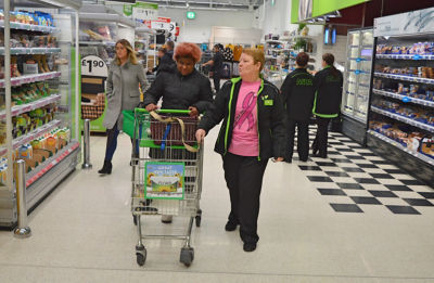 Colleagues at Asda Dewsbury go extra mile to help blind shopper Tmara