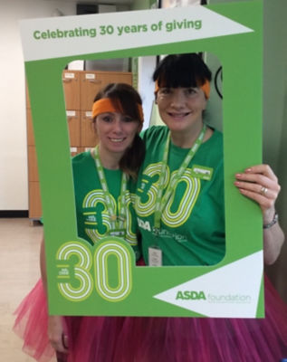 Diane at Asda Colne