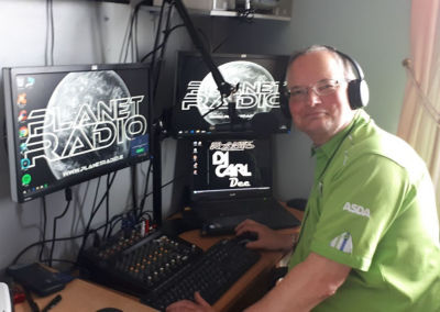 DJ Carl Dewane from Asda Cookstown