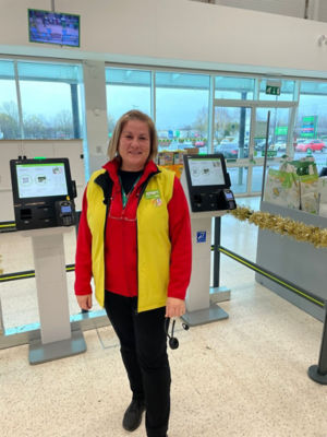Donna McCafferty from Asda Hamilton praised for helping a diabetic customer